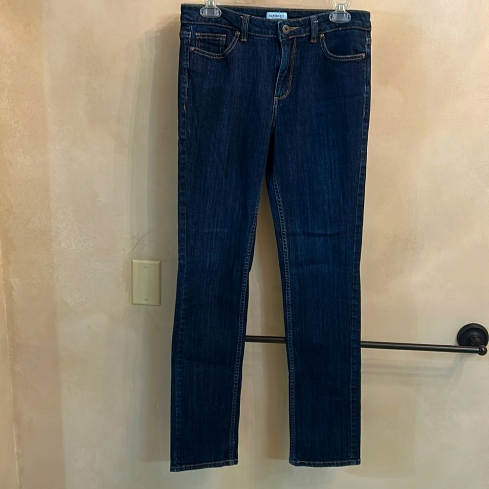 Straight Leg Jeans. Size 4 Tall